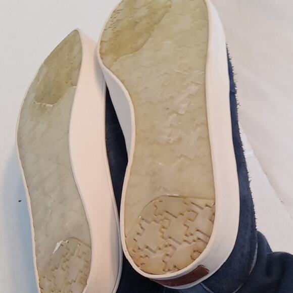 Dr.Scholl's Original Collection Women's Size 8.5 Blue Suede Slip-On Shoes.Comfy - Picture 5 of 6